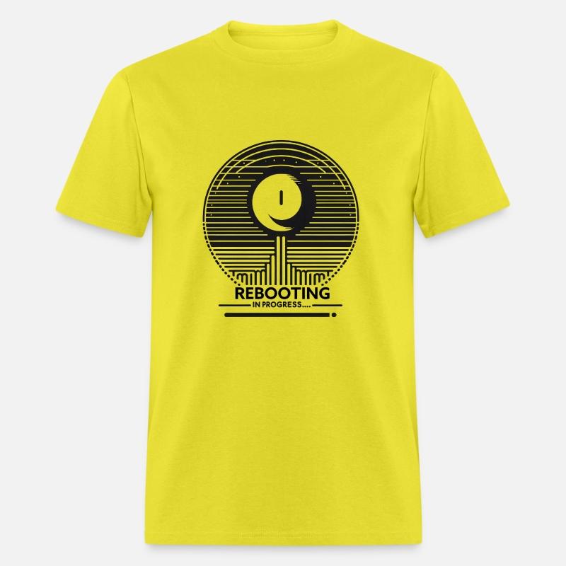 Rebooting in Progress – Minimalist Loading T_shirt