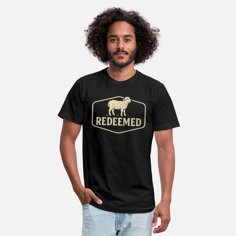 Redeemed Logo Tee – The Original Sheep Emblem