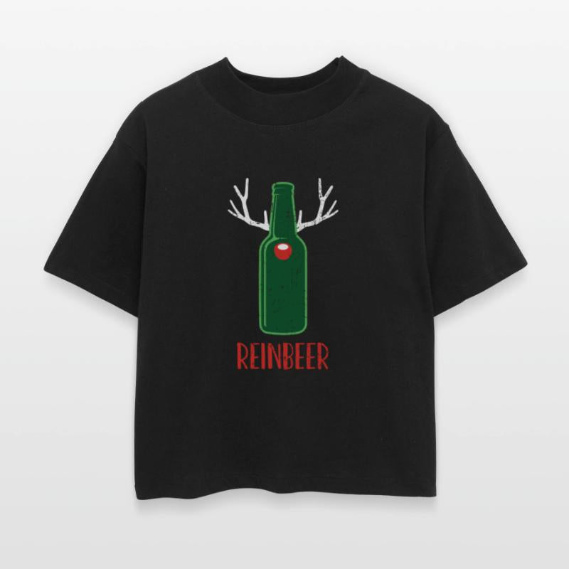 Reinbeer Funny Reindeer Beer Lover Christmas Meme