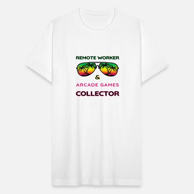 Remote worker and arcade games collector