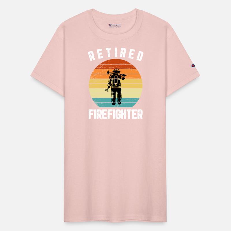 Retired Firefighter Vintage Hero Tribute