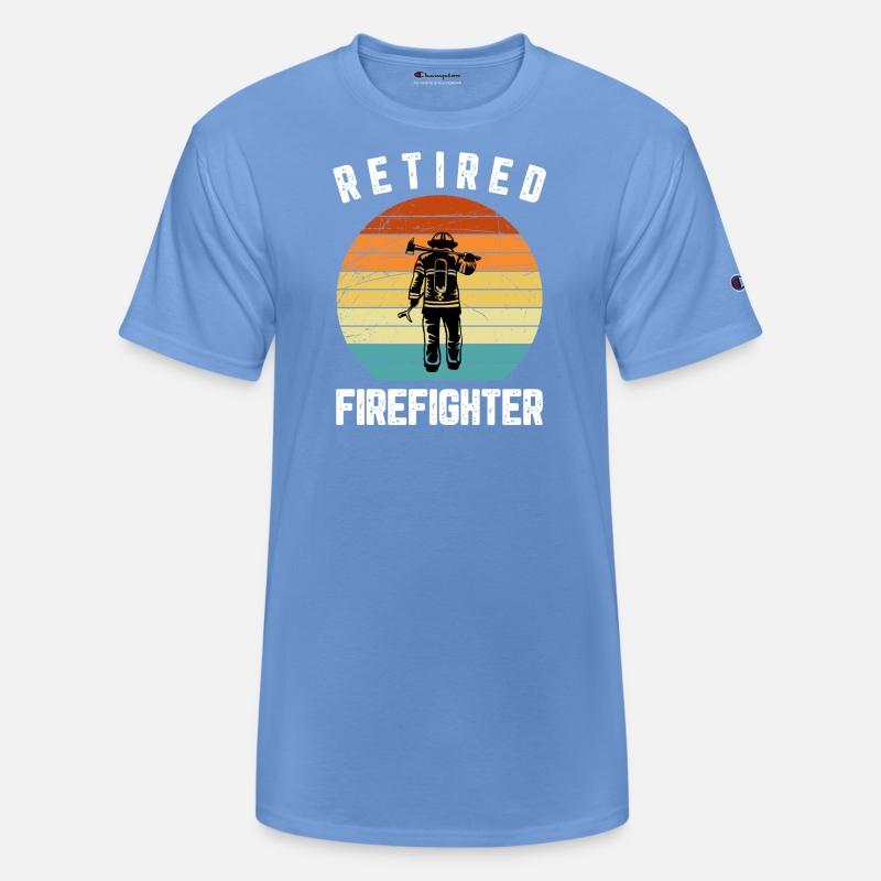 Retired Firefighter Vintage Hero Tribute