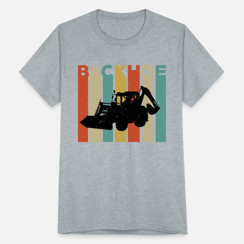 Retro Backhoe Excavator Shirt