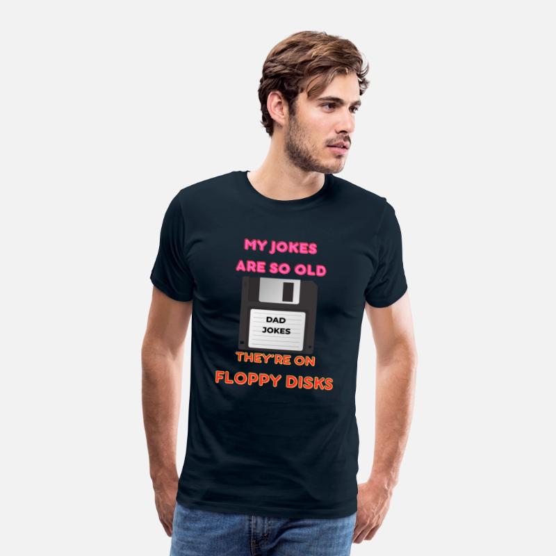 Retro Funny Dad Joke T-Shirt – Floppy Disks!