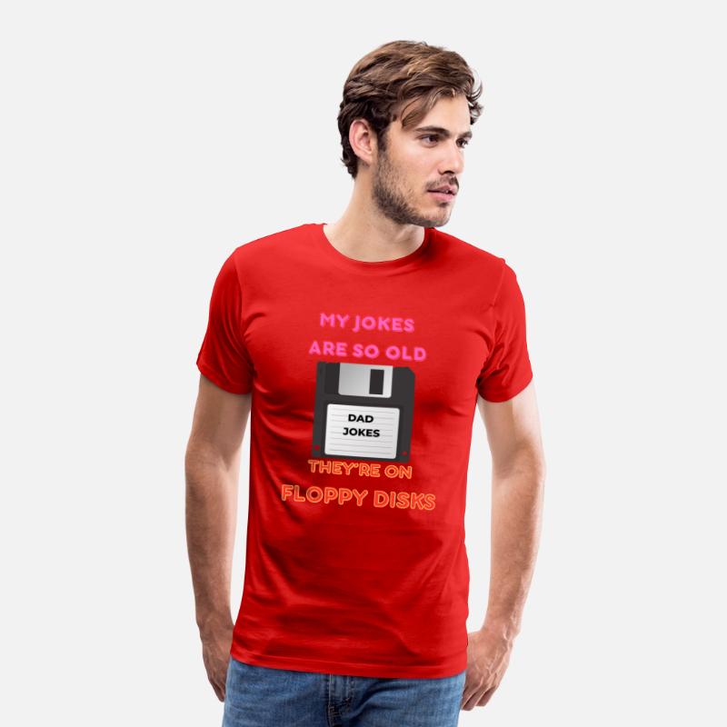 Retro Funny Dad Joke T-Shirt – Floppy Disks!