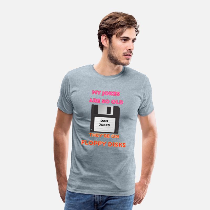 Retro Funny Dad Joke T-Shirt – Floppy Disks!