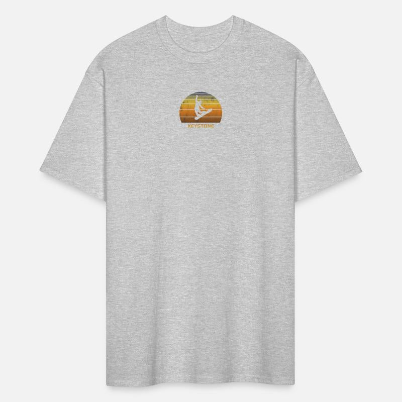 Retro Keystone Colorado Snowboarding Fan