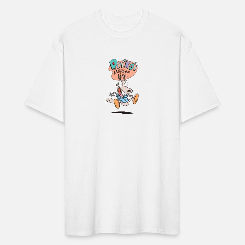 Rocko Modern Life Rocko Jumping Graphic Crewneck