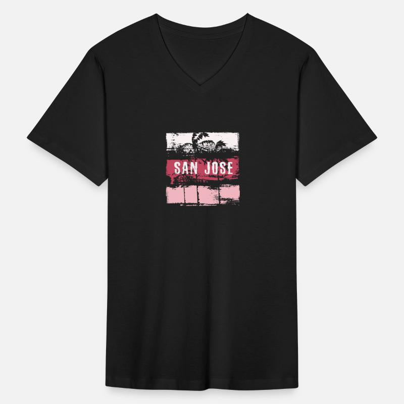 San Jose California Vacation Souvenir Abstract