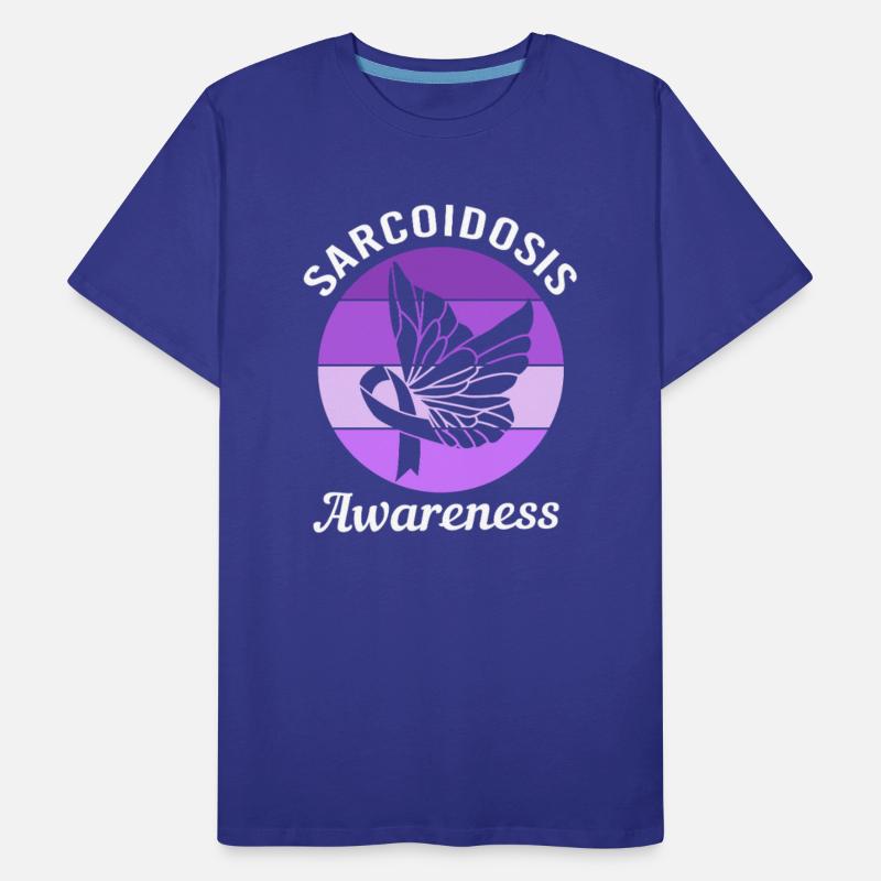 Sarcoidosis Awareness Ribbon Purple