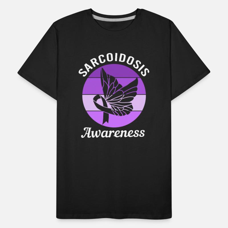 Sarcoidosis Awareness Ribbon Purple