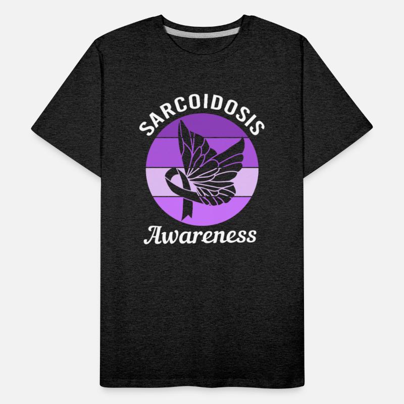 Sarcoidosis Awareness Ribbon Purple