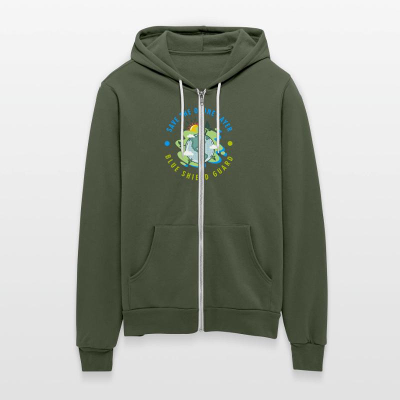 SAVE THE OZONE LAYER BLUE SHIELD GUARD