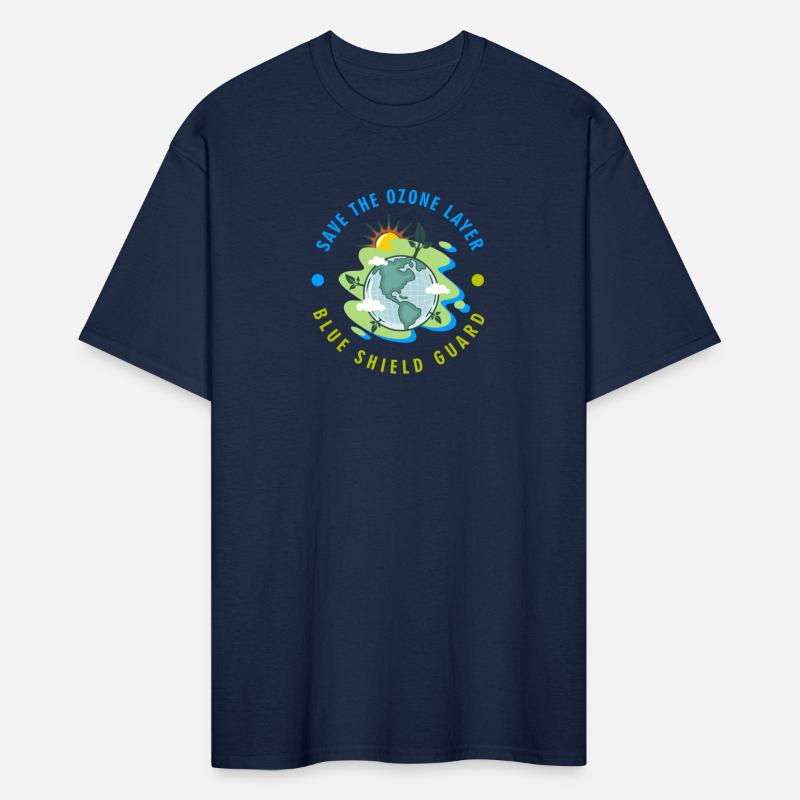 SAVE THE OZONE LAYER BLUE SHIELD GUARD