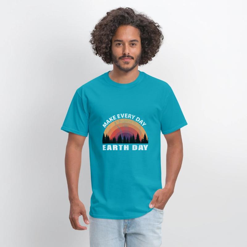 Save The Planet With Make Every Day Earth Day Tee