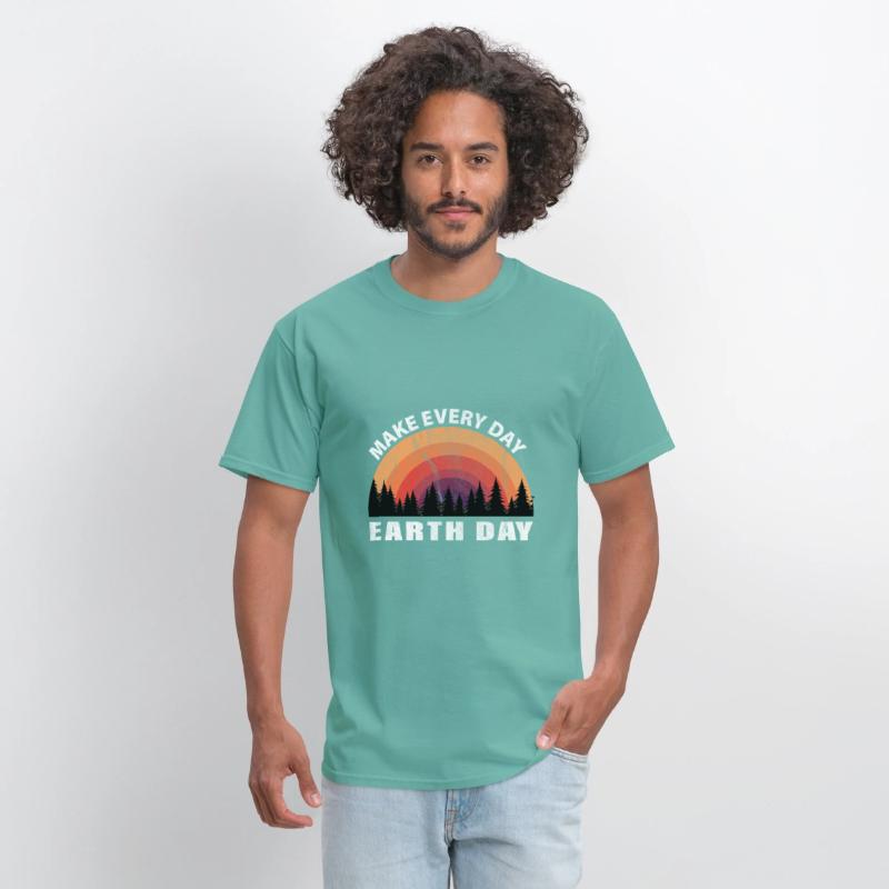 Save The Planet With Make Every Day Earth Day Tee