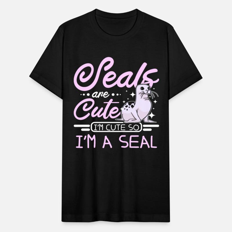 Seals are cute I'm cute so I'm a seal