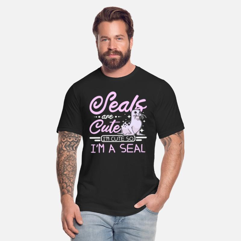 Seals are cute I'm cute so I'm a seal