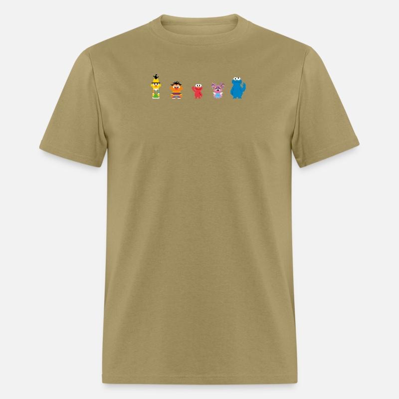 Sesame Street Pixel Design Characters