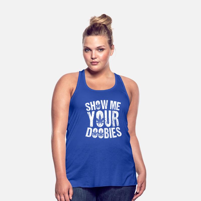 Show Me Your Doobies Distressed Weed Smoker