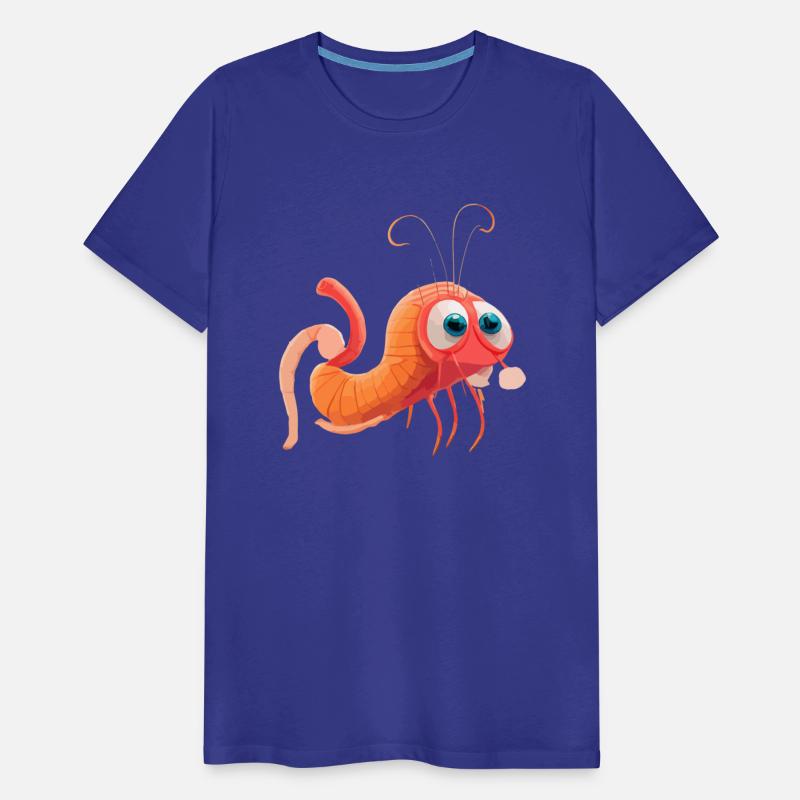 shrimp cartoon design