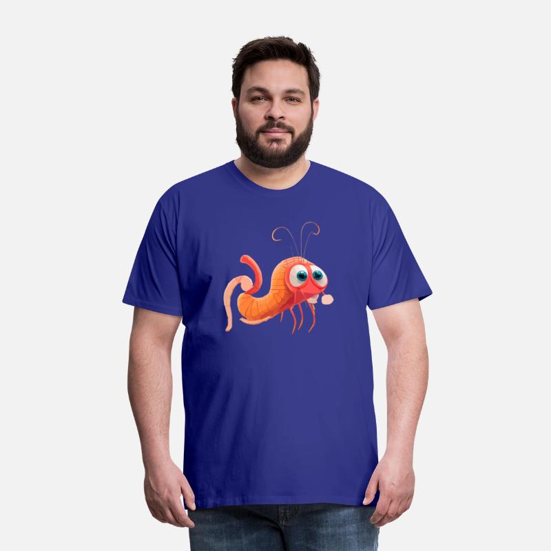 shrimp cartoon design