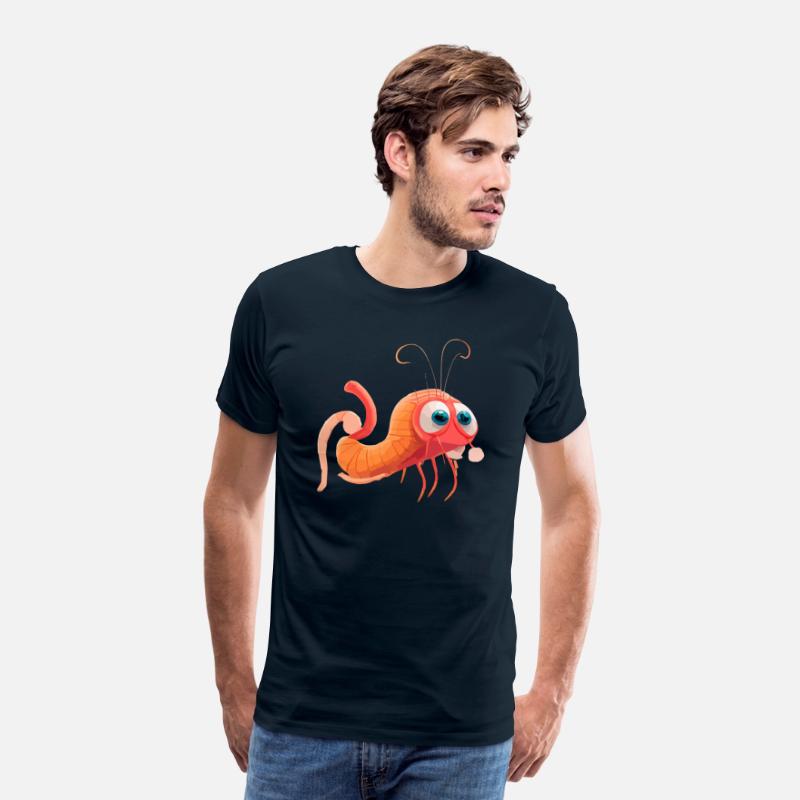 shrimp cartoon design