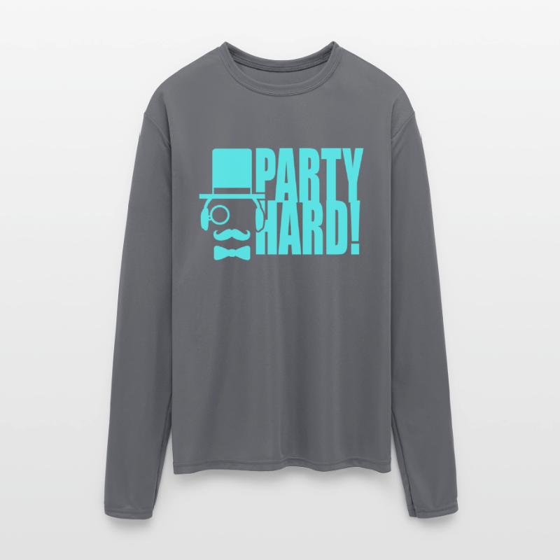 Sir DJ Party Hard Gentleman Cylinder Hat Monocle