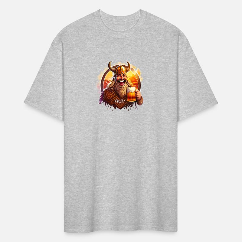 Skal Viking with Beer One Emblem