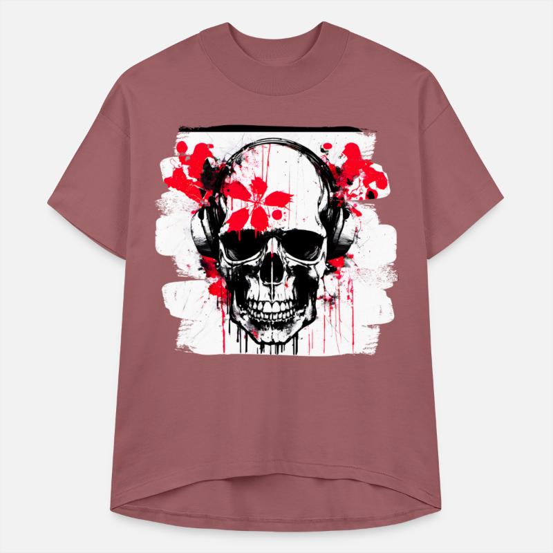 Skull Heavy Metal Trash Polka Demon