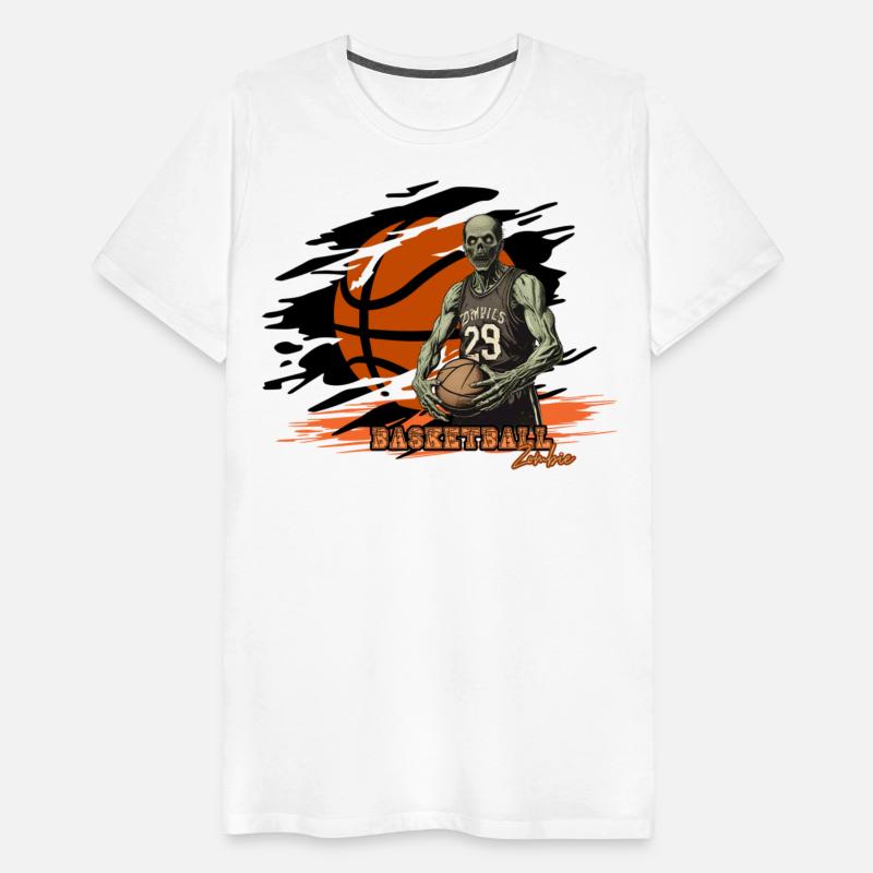 Slam Dunk Zombie - Dynamic Basketball Art