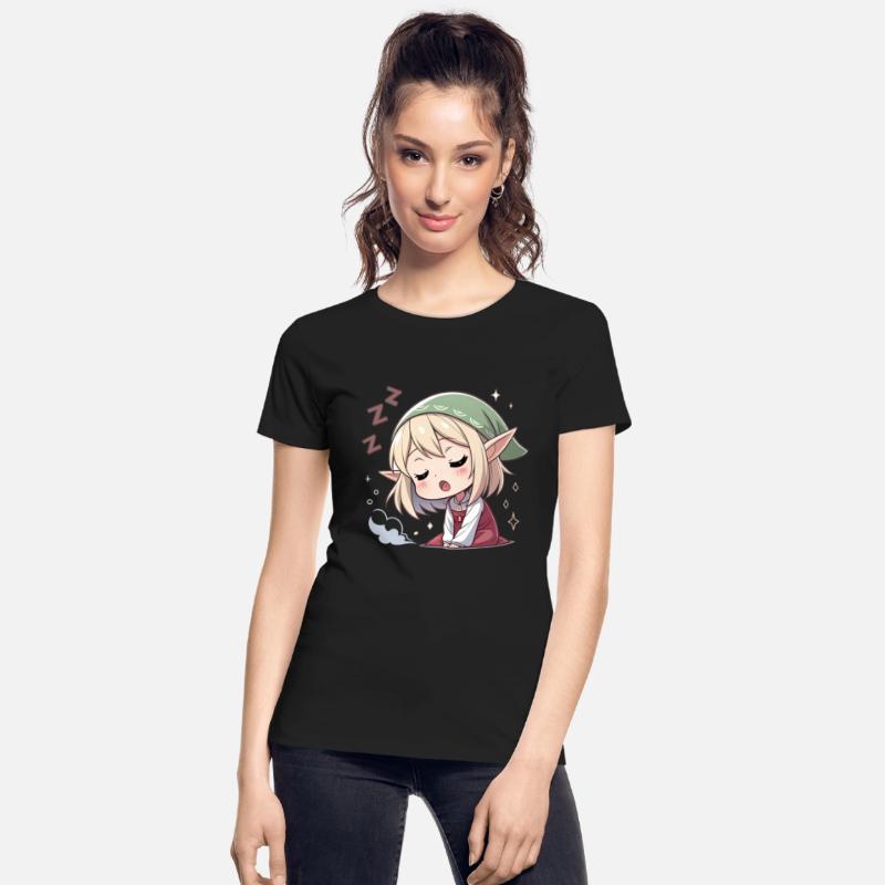 Sleepy Sprite: Cute Elf Napping So Lovingly