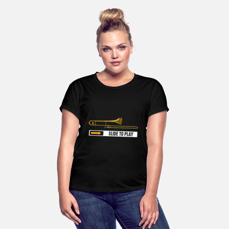 Slide To Play Trombone Player Musician Trombonist