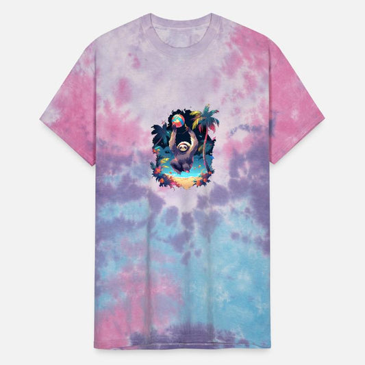 Sloth Beach Volleyball Vball Player Sports