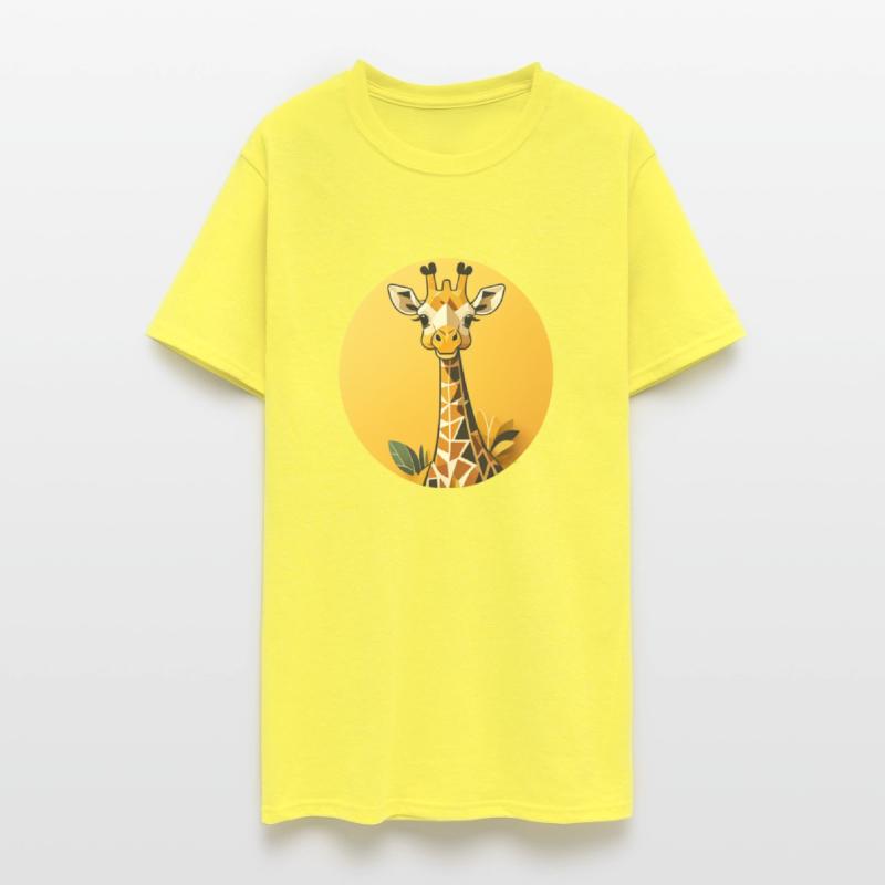 Smiling Giraffe in the Savanna