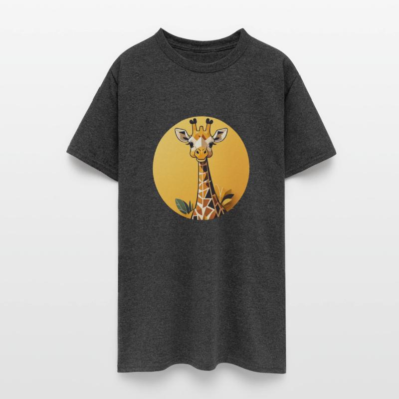 Smiling Giraffe in the Savanna