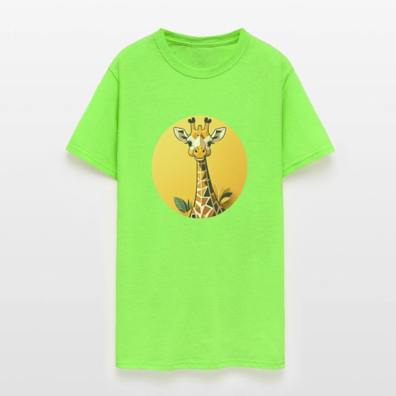 Smiling Giraffe in the Savanna