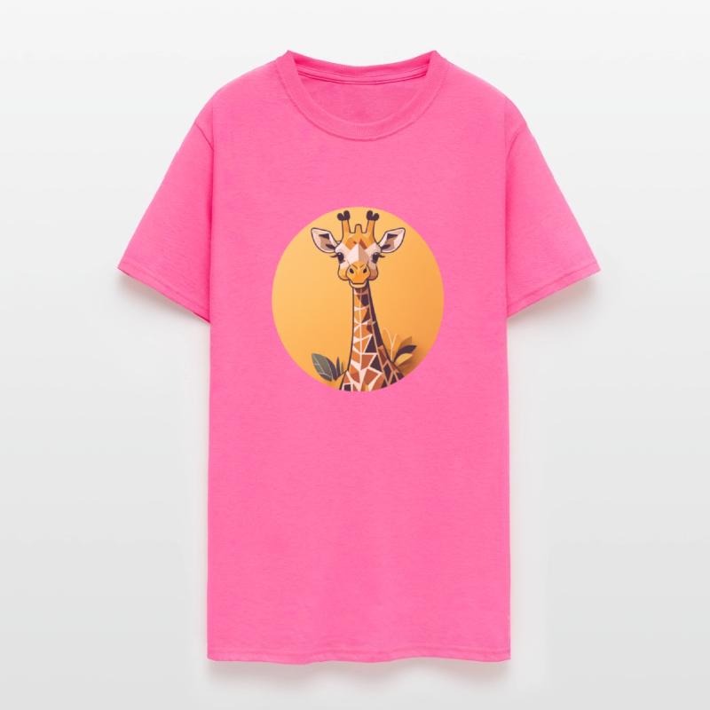 Smiling Giraffe in the Savanna