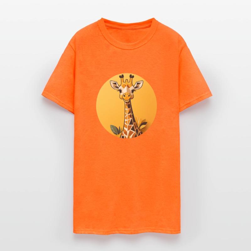 Smiling Giraffe in the Savanna