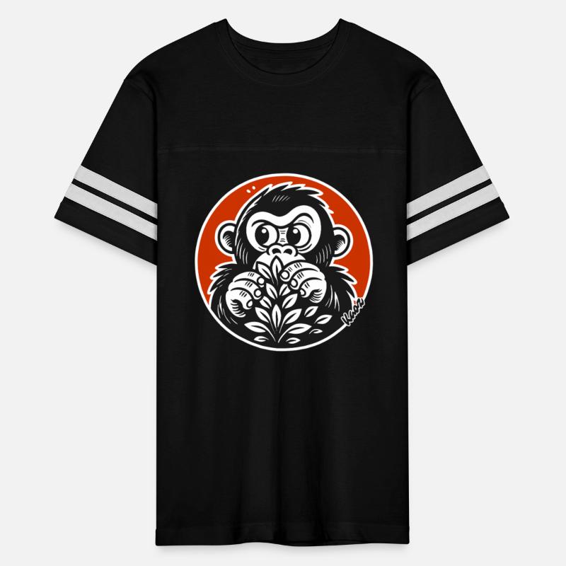 Sneaky Little Gorilla Monkey Hiding