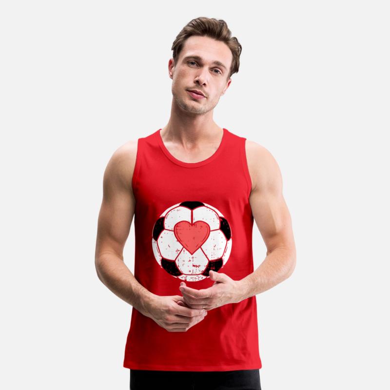 Soccer Love Heart I Soccer Ball