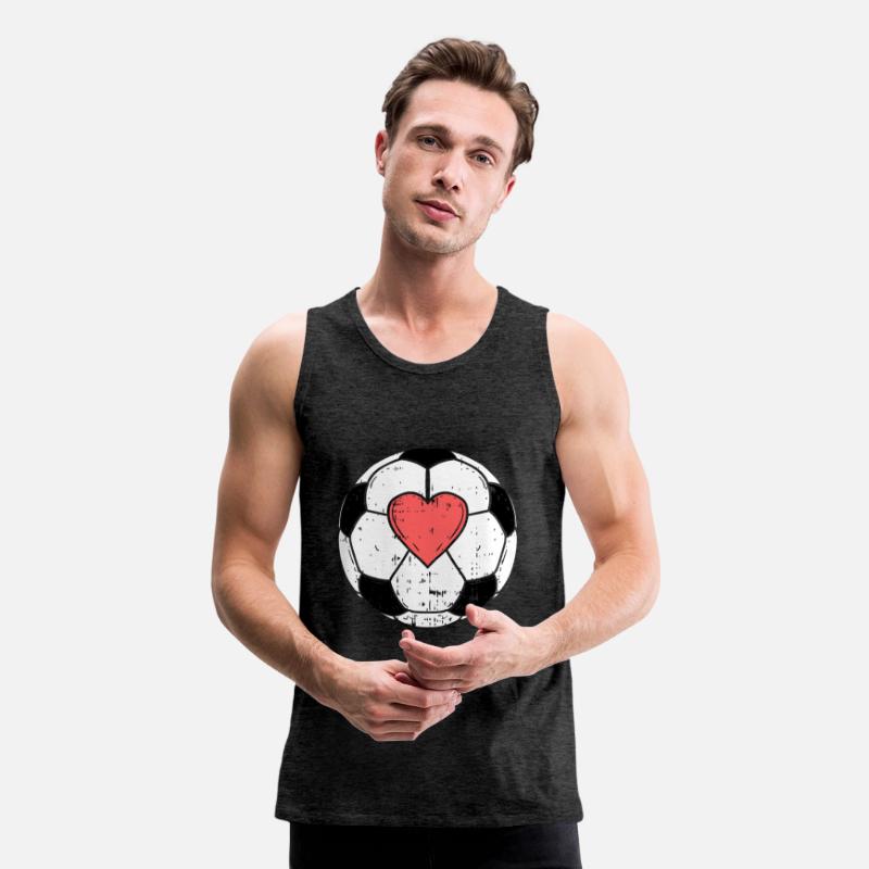 Soccer Love Heart I Soccer Ball