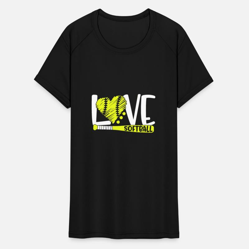 Softball Graphic Saying Shirts for Teen Girls and