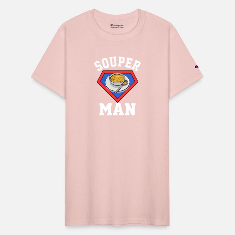 Souper Man Soup Puns Fun Soup Lover Mens Womens