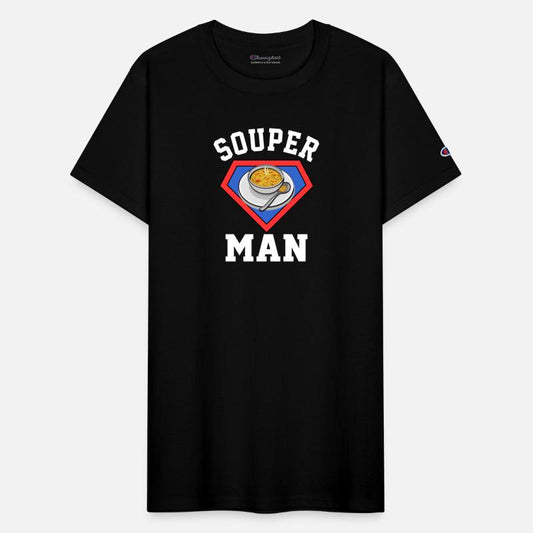 Souper Man Soup Puns Fun Soup Lover Mens Womens