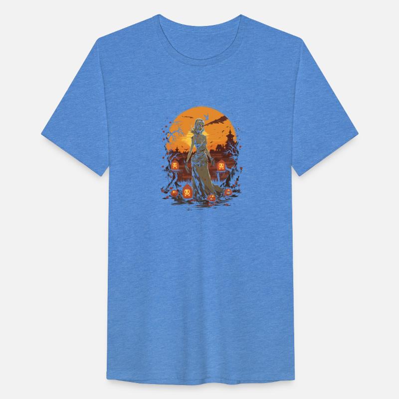 Spooky Zombie Girl Trick or Ghoul Halloween Queen