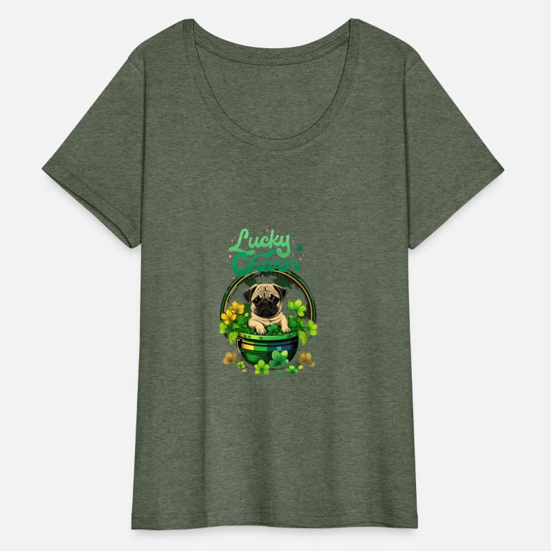 st patrick lucky charms pug
