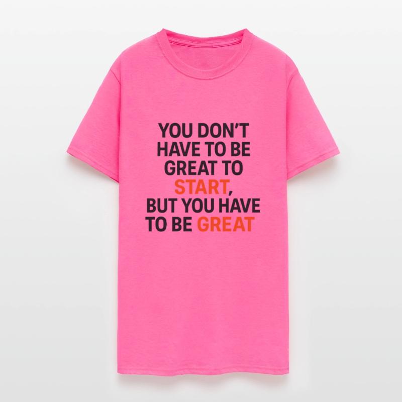 Start to Be Great Motivation