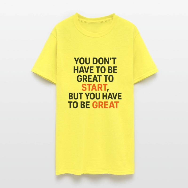 Start to Be Great Motivation