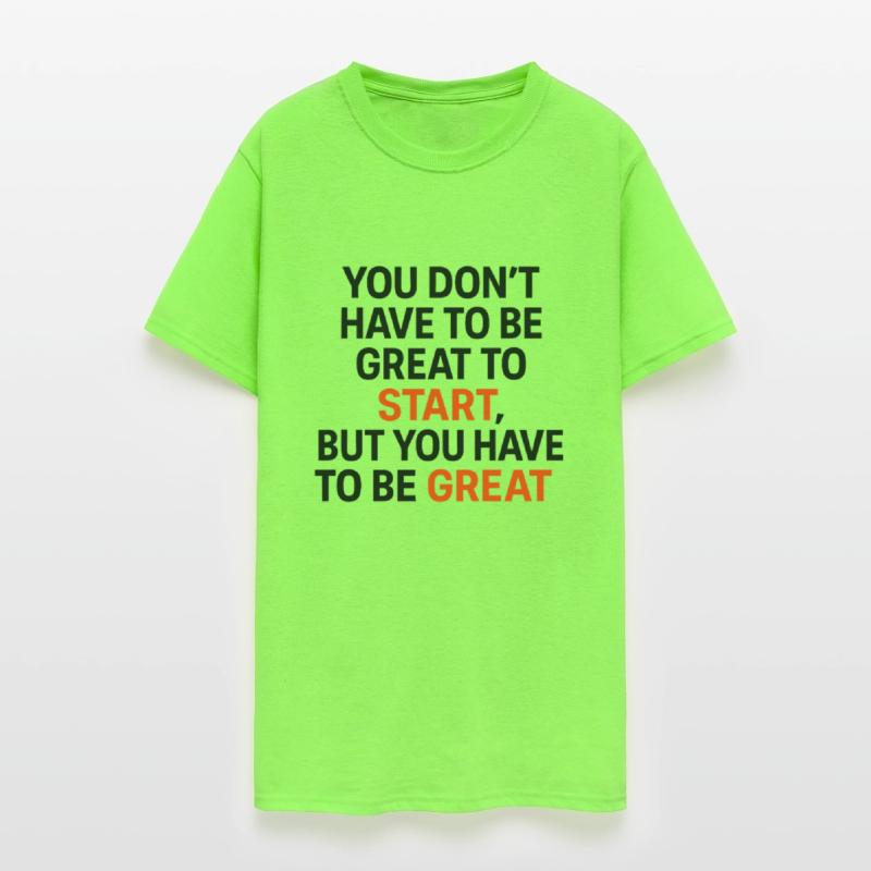 Start to Be Great Motivation